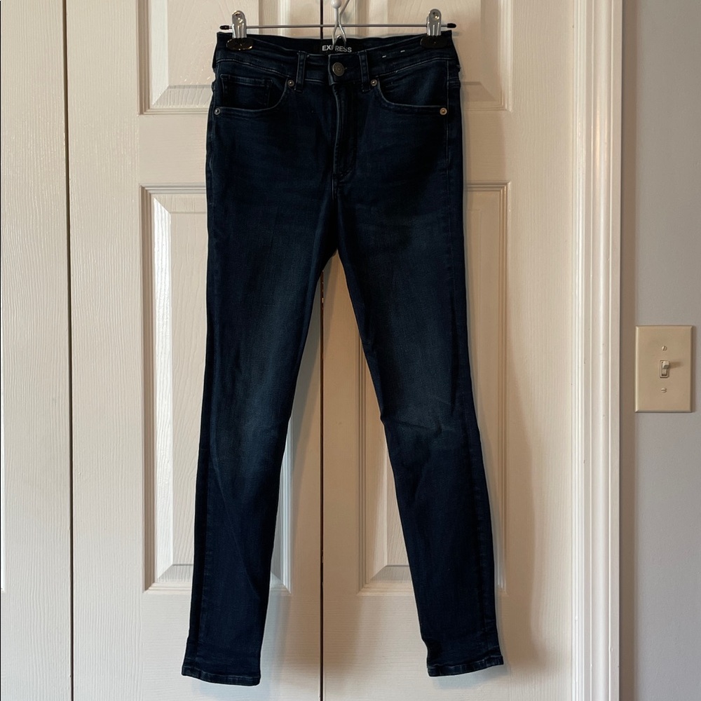 Express Denim Perfect High Rise Legging